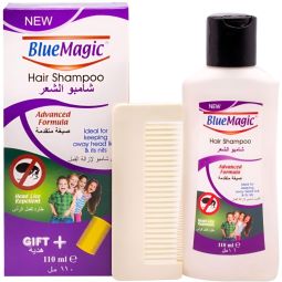 Sampon impotriva paduchilor pieptan inclus Blue Magic 110ml - UKIP COSMETIC