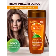 Sampon fortifiant regenerant intensiv henna toate tipurile par 270ml - INSTITUT RUS FRUMUSETE