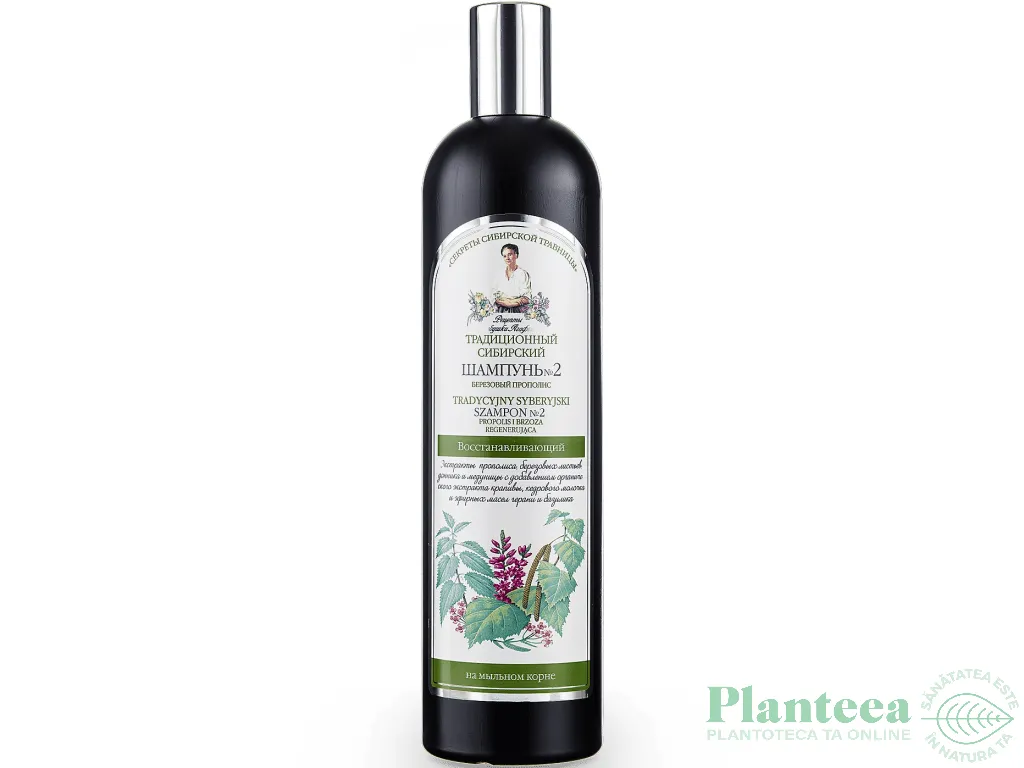 Sampon traditional nr2 regenerant propolis mesteacan 550ml - RETETELE BUNICII AGAFIA
