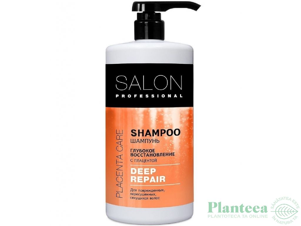 Sampon reparator profund par deteriorat uscat despicat Placenta Care 1L - SALON PROFESSIONAL