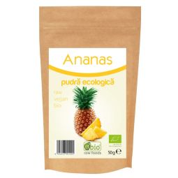 Pulbere ananas bio 50g - OBIO