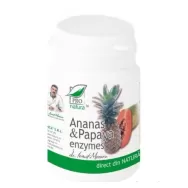 Ananas papaya enzime 60cps - MEDICA