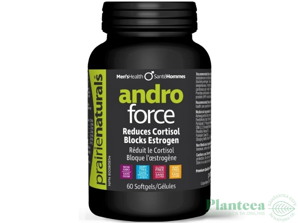 Andro Force 60cps - PRAIRIE NATURALS