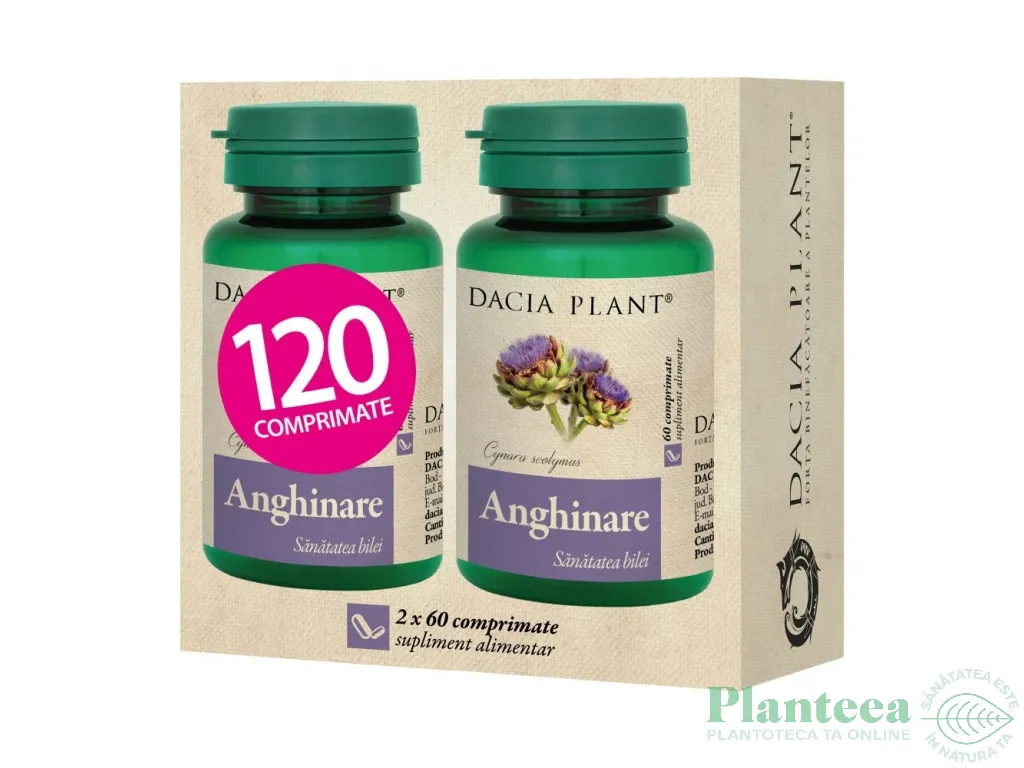 Pachet Anghinare 300mg 2x60cp - DACIA PLANT