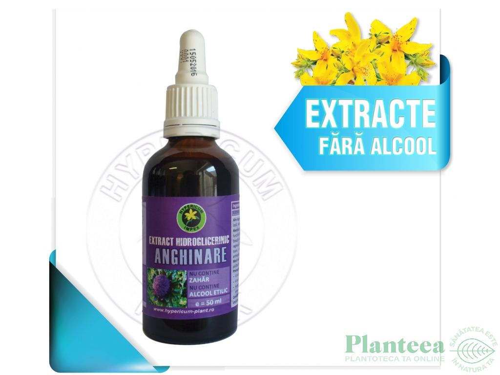 Extract hidrogliceric anghinare 50ml - HYPERICUM PLANT