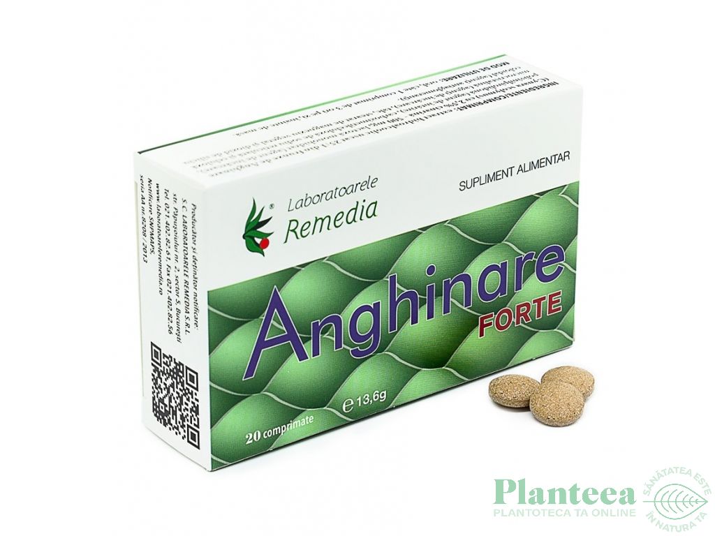 Anghinare forte 500mg 20cp - REMEDIA