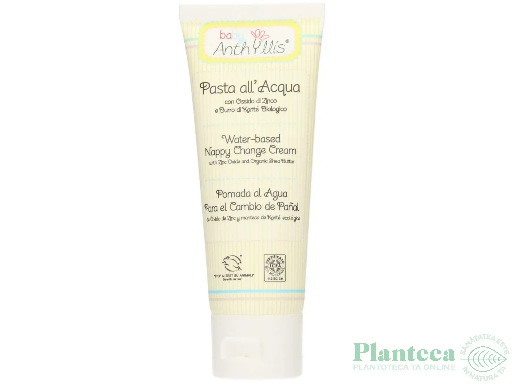 Crema iritatii scutec bebe 75ml - ANTHYLLIS