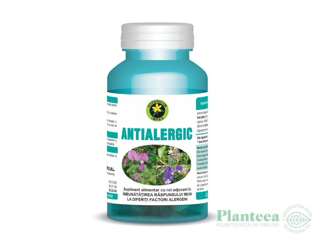 Antialergic 60cps - HYPERICUM PLANT