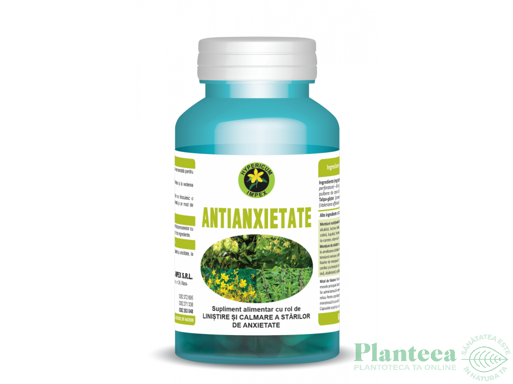 Hyper anxietate 60cps - HYPERICUM PLANT