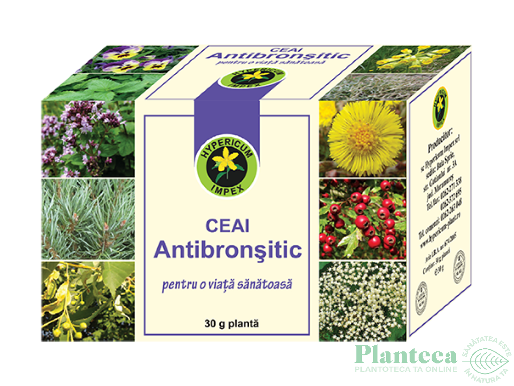 Ceai antibronsitic 30g - HYPERICUM PLANT