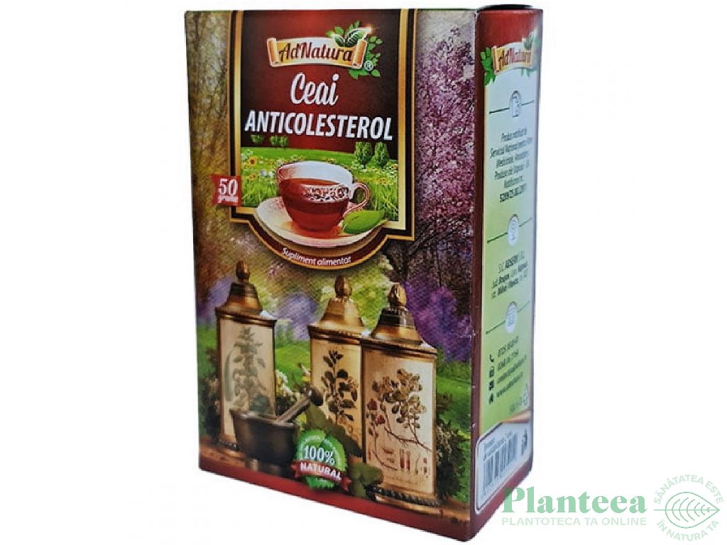 Ceai AntiColesterol 50g - ADNATURA