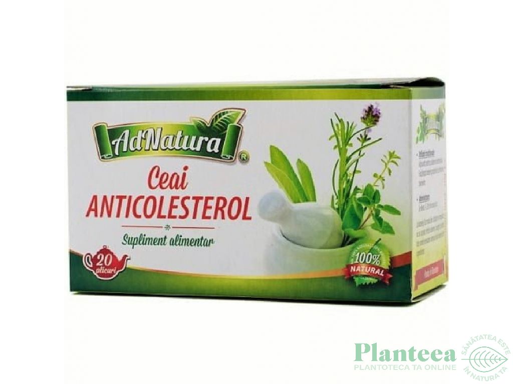 Ceai anticolesterol 20dz - ADNATURA