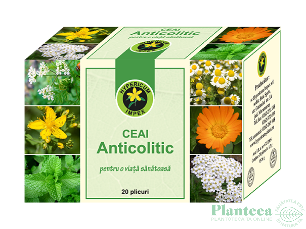 Ceai anticolitic 20dz - HYPERICUM PLANT