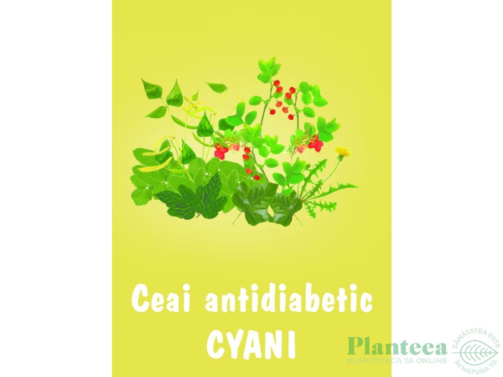 Ceai antidiabetic 70g - CYANI