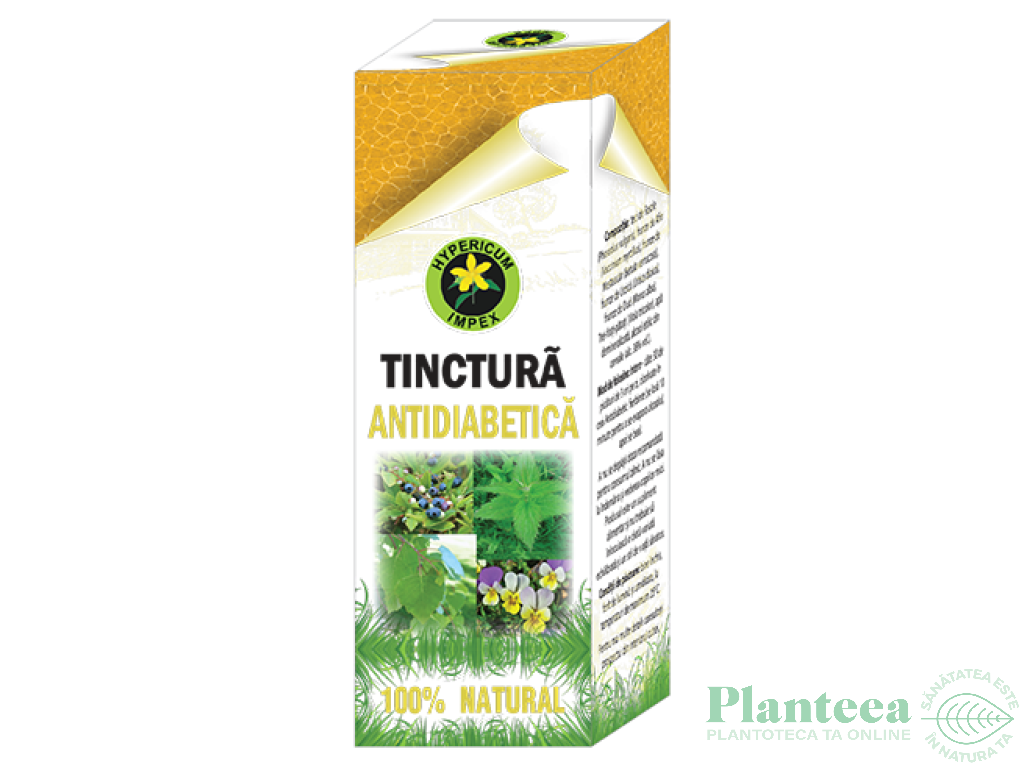 Tinctura Antidiabetica 50ml - HYPERICUM PLANT