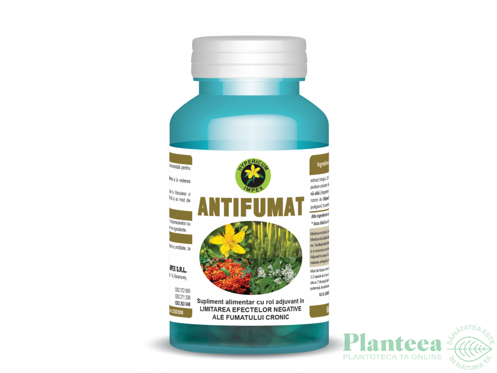 Antifumat 60cps - HYPERICUM PLANT
