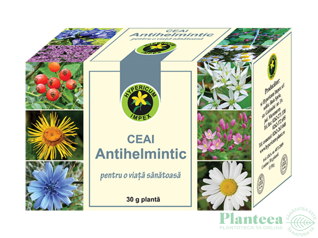 Ceai antihelmintic 30g - HYPERICUM PLANT