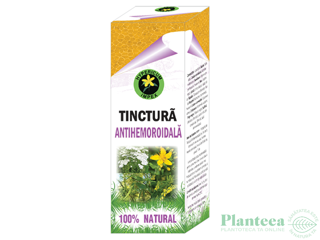 Tinctura Antihemoroidala 50ml - HYPERICUM PLANT