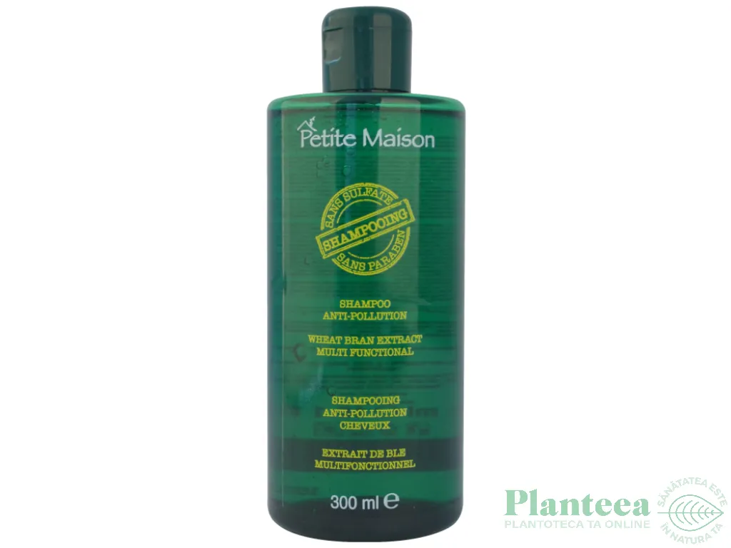 Sampon antipoluant tarate grau 300ml - PETITE MAISON