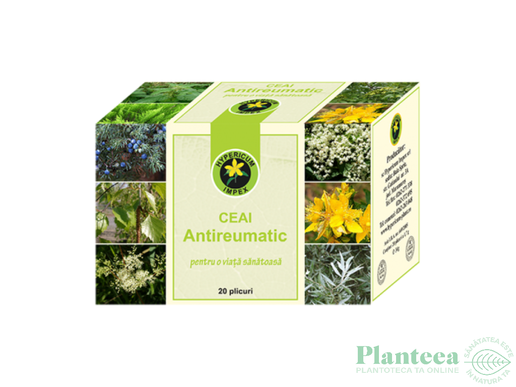 Ceai antireumatic 20dz - HYPERICUM PLANT