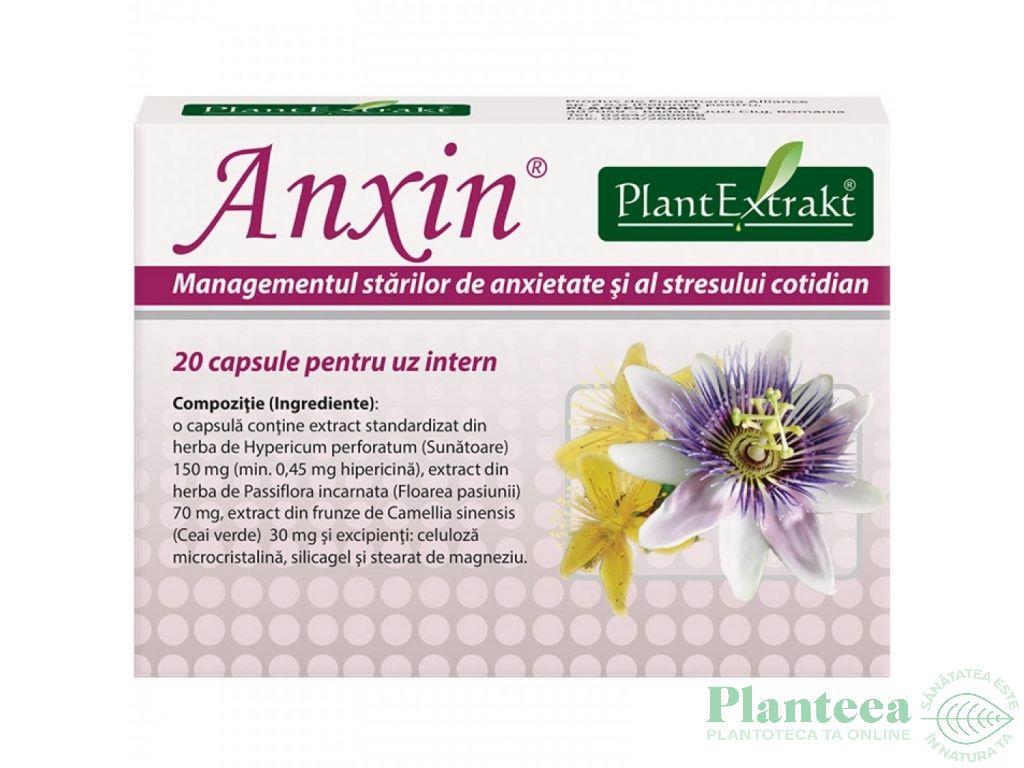 Anxin 20cps - PLANTEXTRAKT