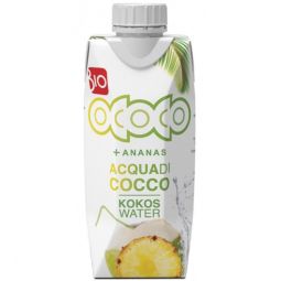 Apa cocos suc ananas eco 330ml - OCOCO
