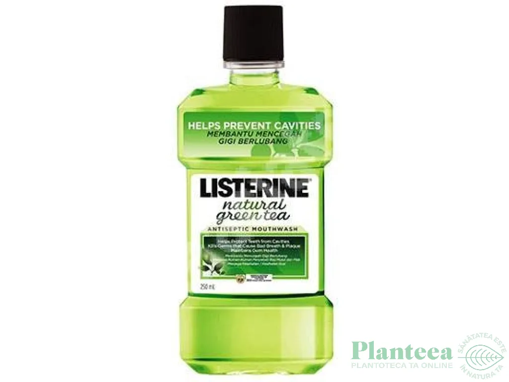 Apa gura ceai verde 250ml - LISTERINE