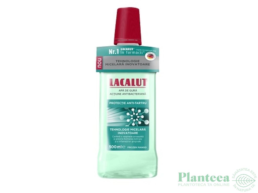Apa gura micelara protectie antitartru 500ml - LACALUT