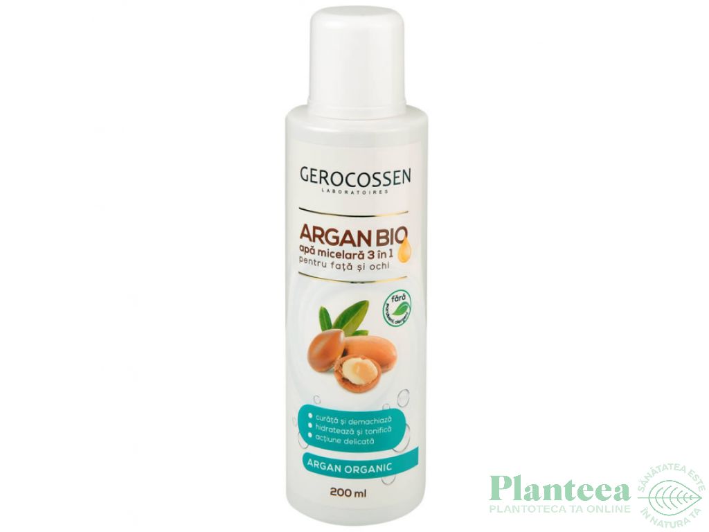 Apa micelara 3in1 Argan Bio 200ml - GEROCOSSEN