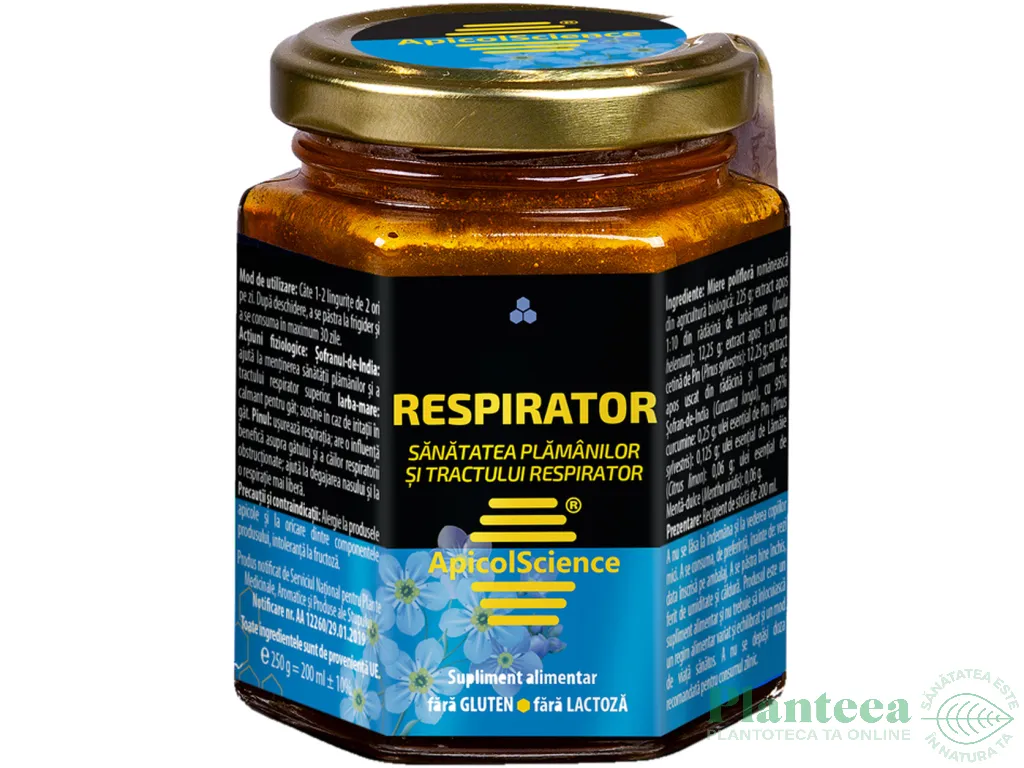Remediu apicol Respirator 250g - APICOL SCIENCE