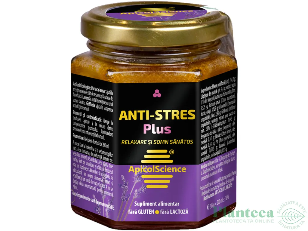 Remediu apicol Antistres Plus 235g - APICOL SCIENCE