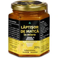 Laptisor matca 20% in miere 230g - APICOL SCIENCE