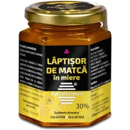 Laptisor matca 30% in miere 225g - APICOL SCIENCE