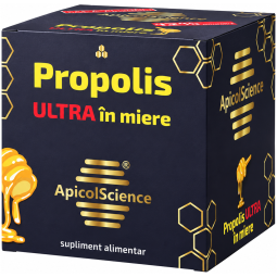 Propolis ultra in miere 120g - APICOL SCIENCE