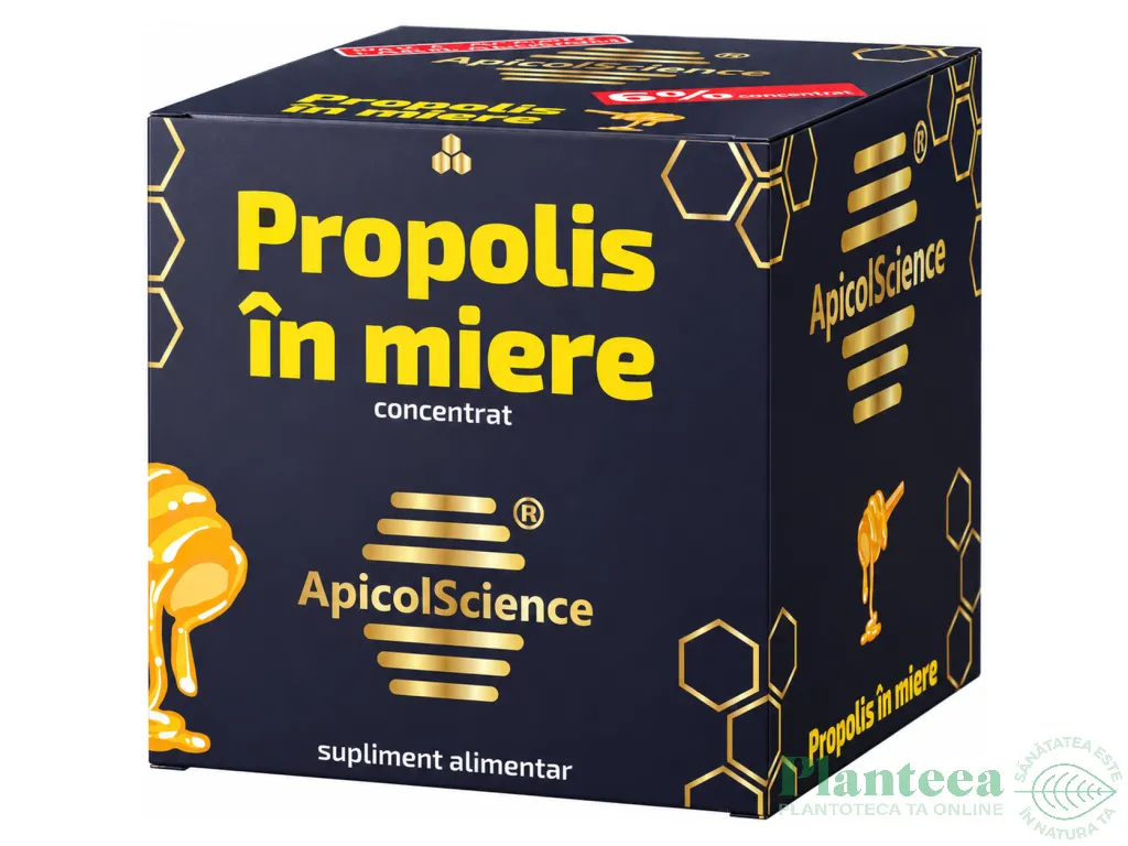 Propolis in miere 120g - APICOL SCIENCE