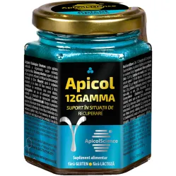 Miere albastra Apicol 12gamma 225g - APICOL SCIENCE