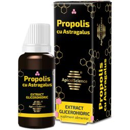 Extract glicerohidric propolis astragalus 30ml - APICOL SCIENCE