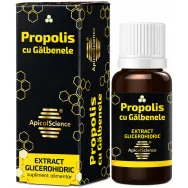 Extract glicerohidric propolis galbenele 30ml - APICOL SCIENCE