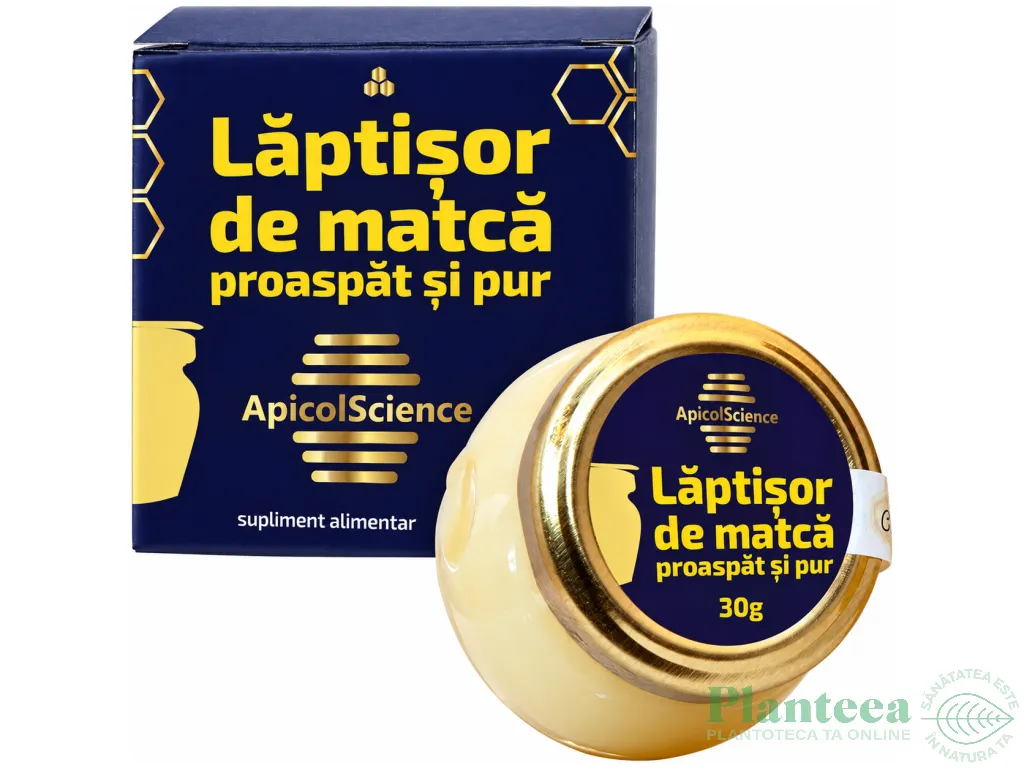 Laptisor matca pur proaspat 30g - APICOL SCIENCE