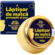 Laptisor matca pur proaspat 100g - APICOL SCIENCE