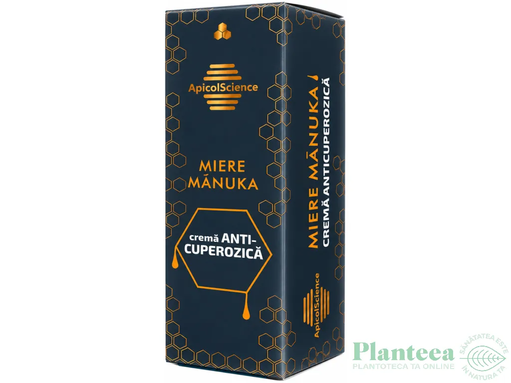 Crema anticuperozica miere manuka 50ml - APICOL SCIENCE