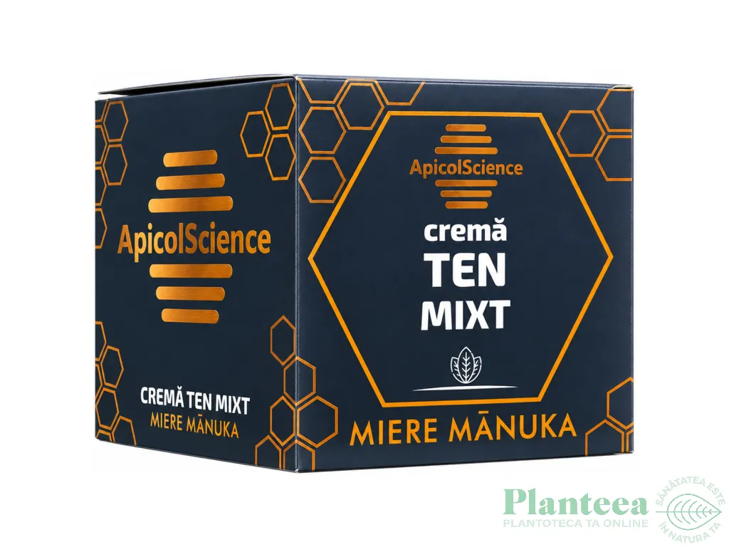 Crema ten mixt miere manuka 50ml - APICOL SCIENCE
