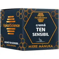 Crema ten sensibil miere manuka 50ml - APICOL SCIENCE