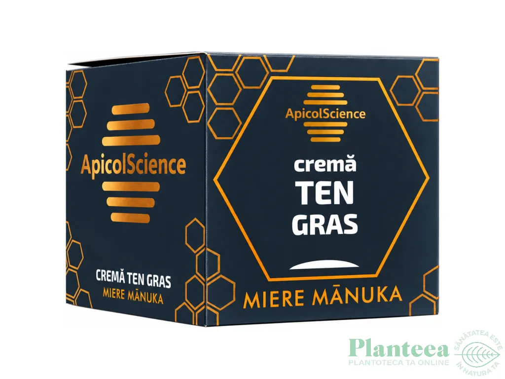 Crema ten gras miere manuka 50ml - APICOL SCIENCE