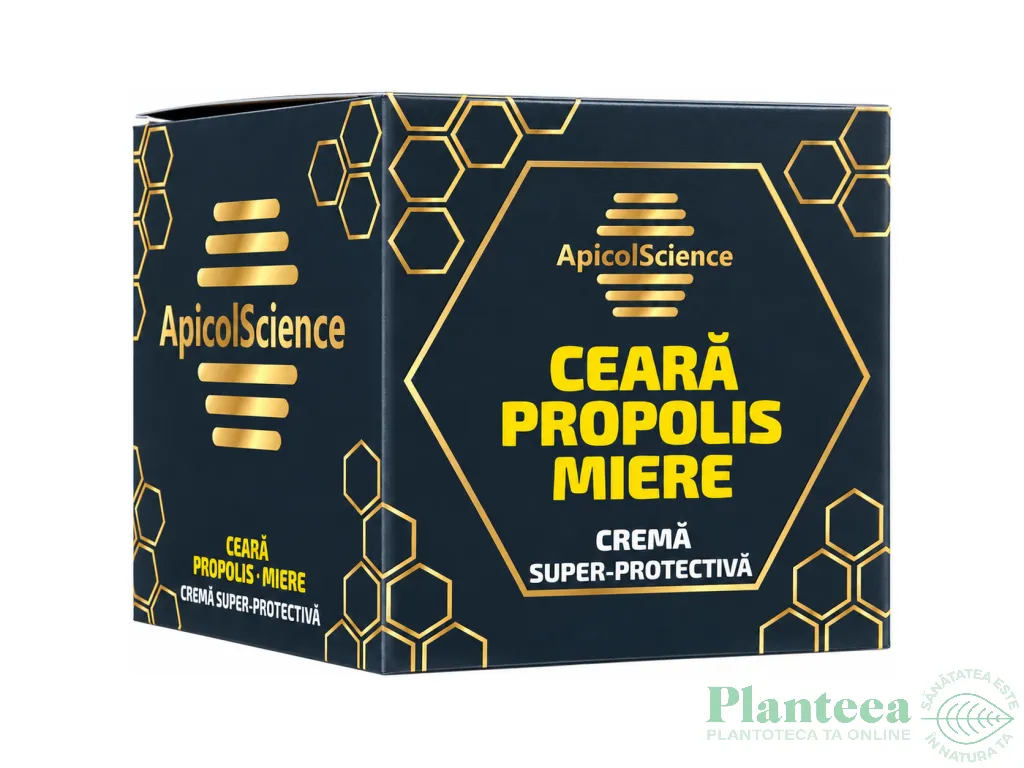 Crema super protectiva ceara propolis miere 75ml - APICOL SCIENCE