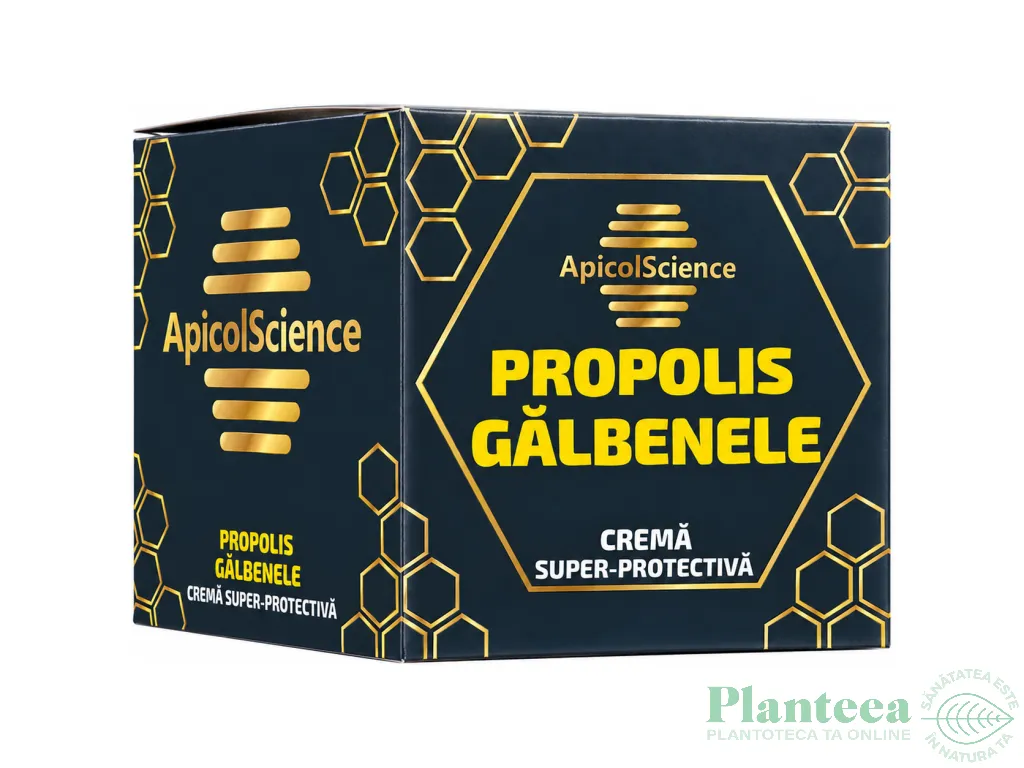 Crema super protectiva propolis galbenele 75ml - APICOL SCIENCE