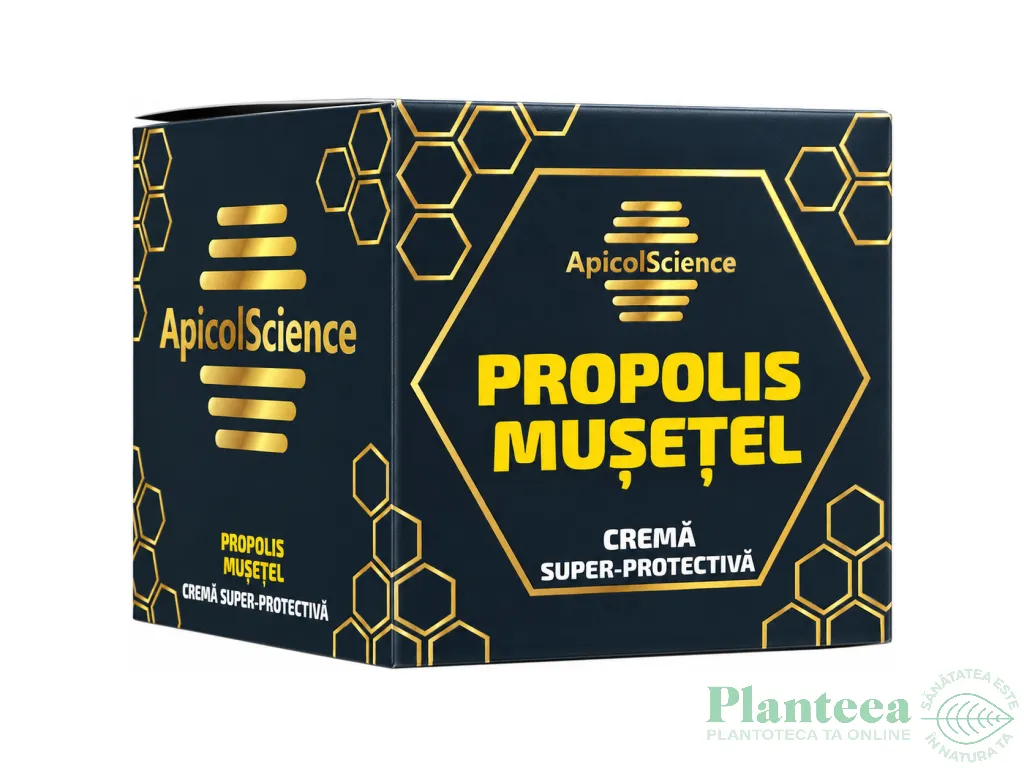 Crema super protectiva propolis musetel 75ml - APICOL SCIENCE
