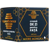 Crema zi fata miere manuka argan 50ml - APICOL SCIENCE