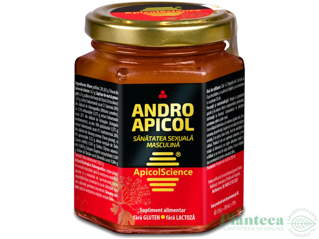Remediu apicol Andro Apicol 230g - APICOL SCIENCE