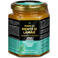 Miere cu menta lamaie sanatate stomac 200ml - APICOL SCIENCE